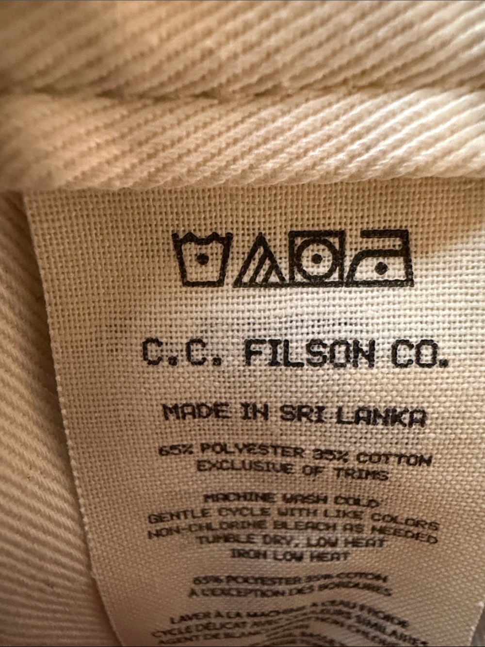 Filson Olive Green Anchorage work pants. Also have a khaki pair - Picture 3 of 3